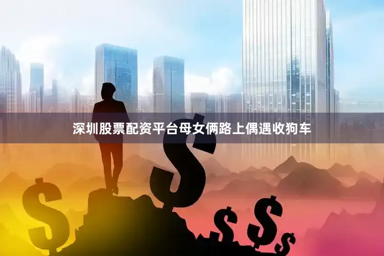 深圳股票配资平台母女俩路上偶遇收狗车