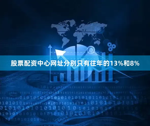 股票配资中心网址分别只有往年的13%和8%